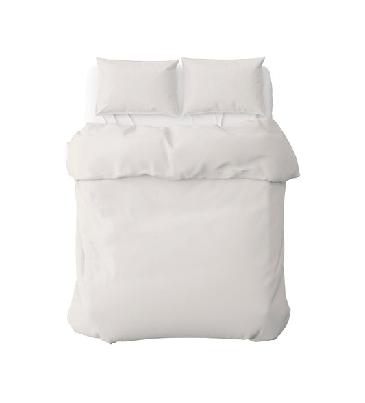 Percale Duvet Cover 200h Bed 150 - White