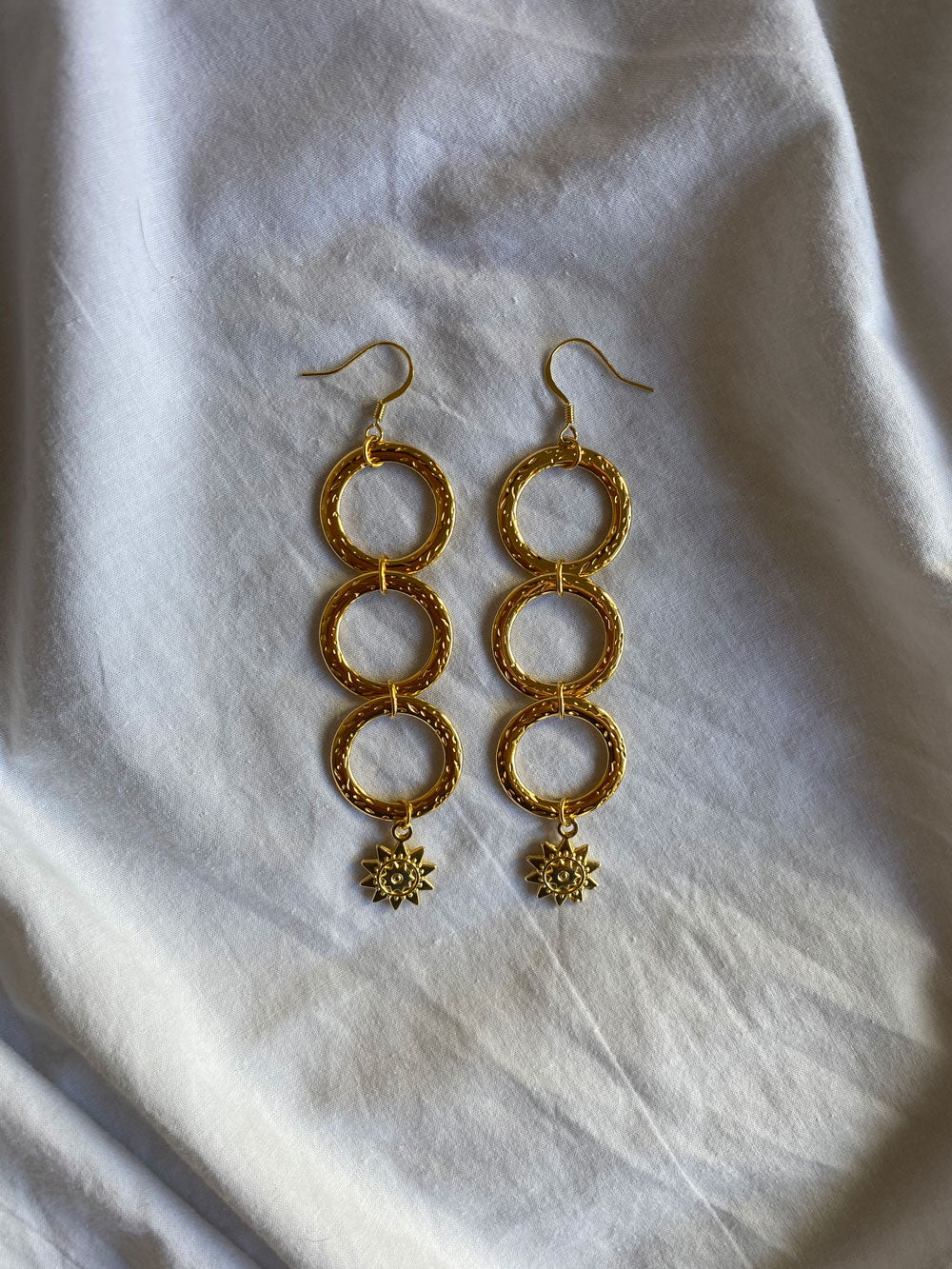 Golden Sunlight Earrings