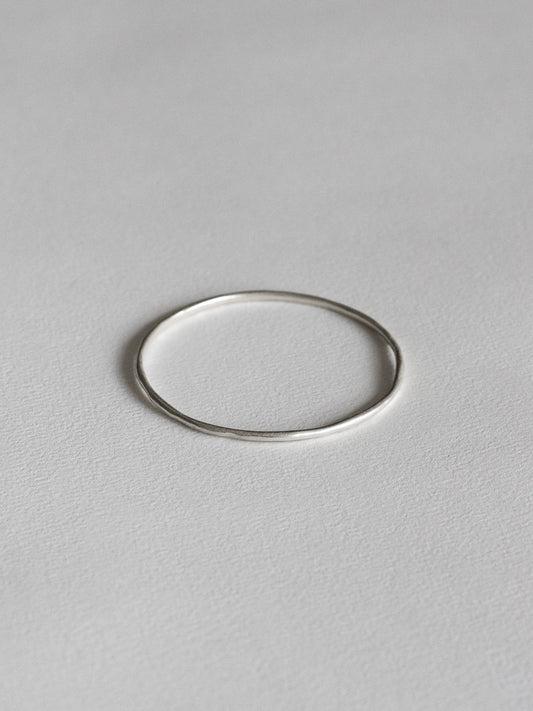 Enso bracelet (slim) silver