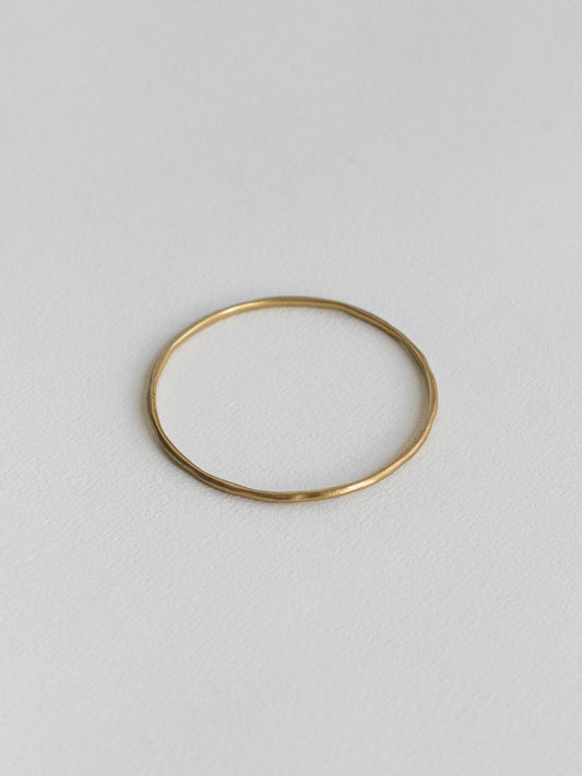 Enso (slim) gold bracelet