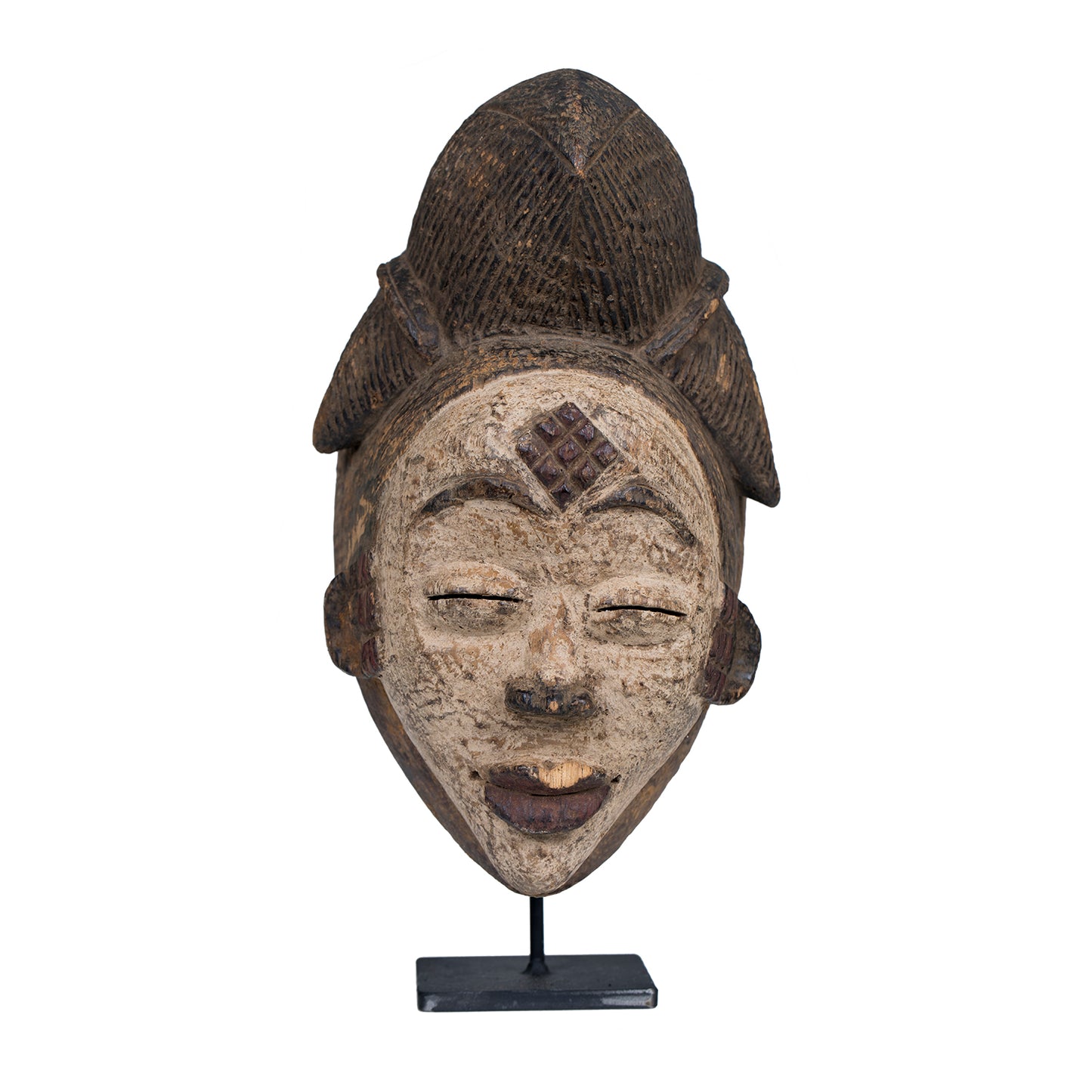 African mask with base