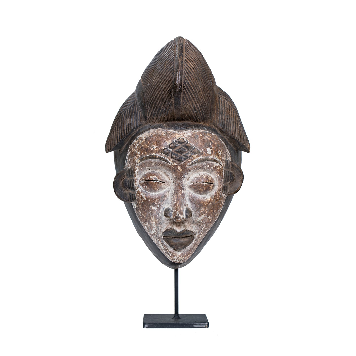 African mask with base