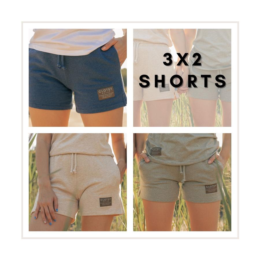Pantalón Shorts (pack 3x2)