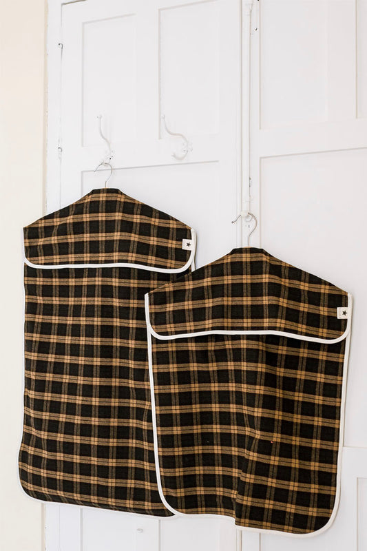 Large laundry bag - brown square