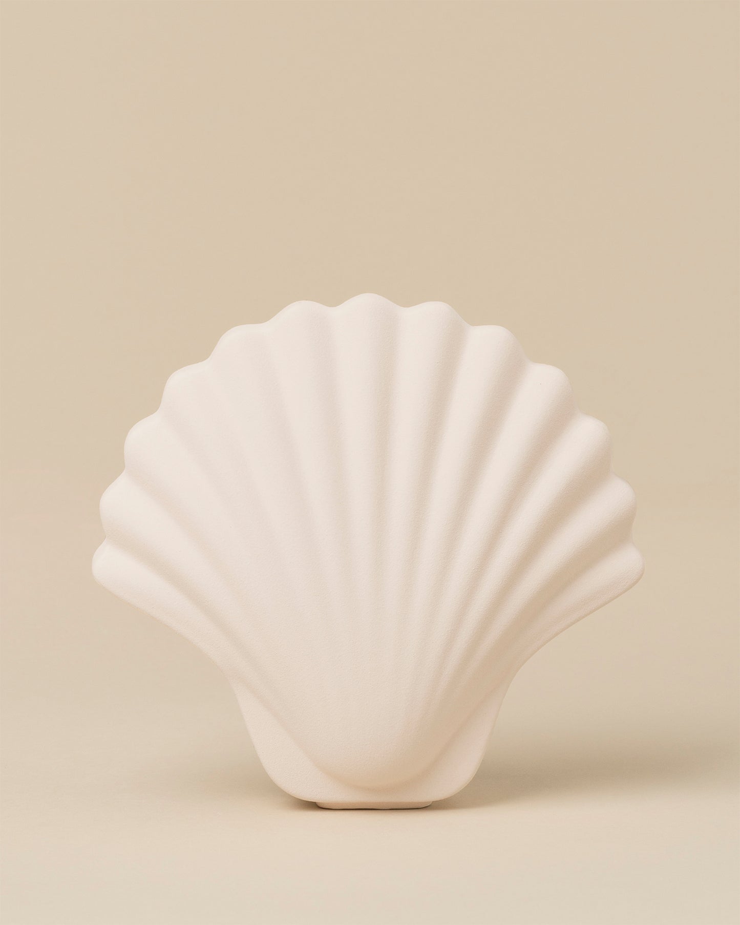 Light Rose Seashell Vase