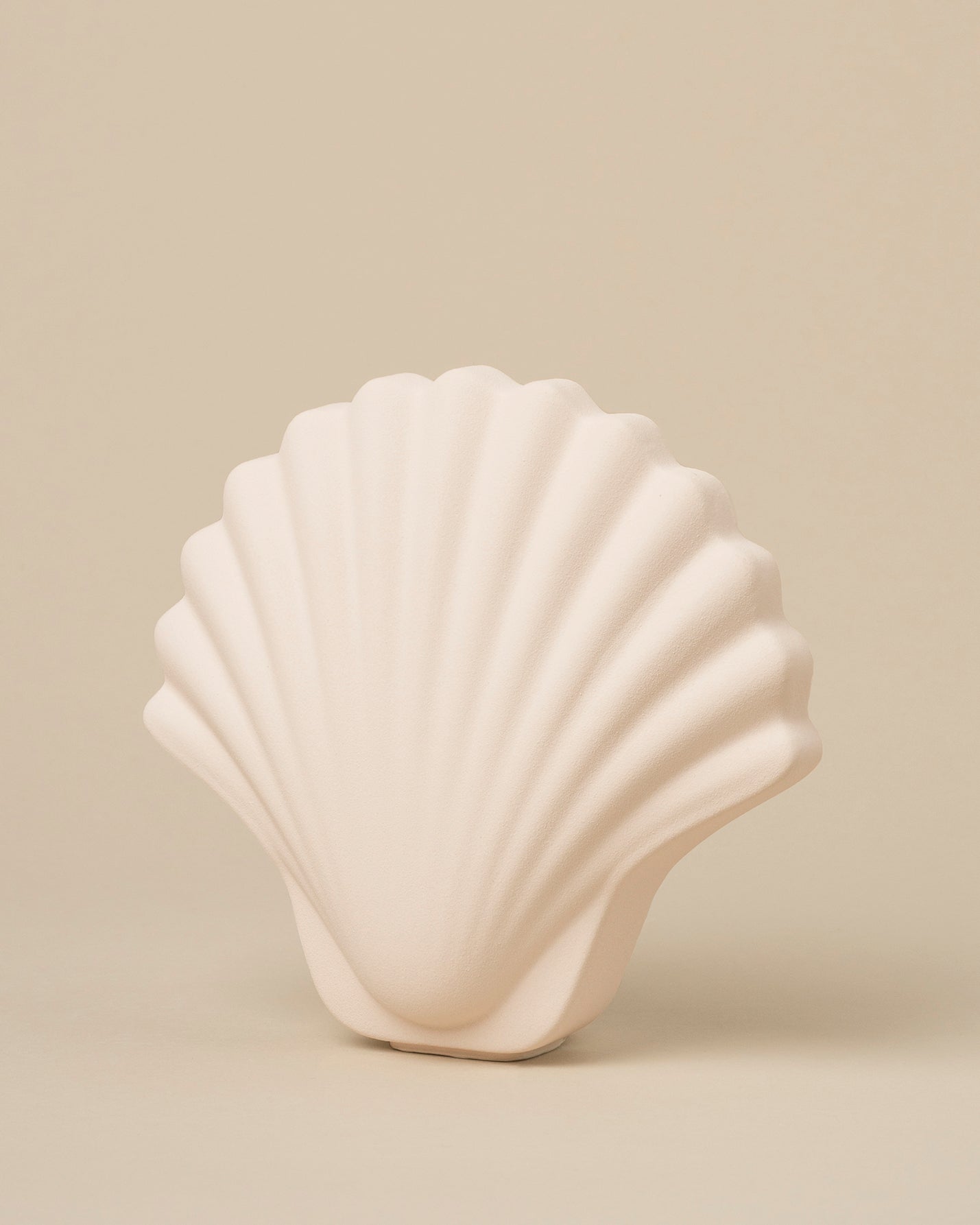 Light Rose Seashell Vase