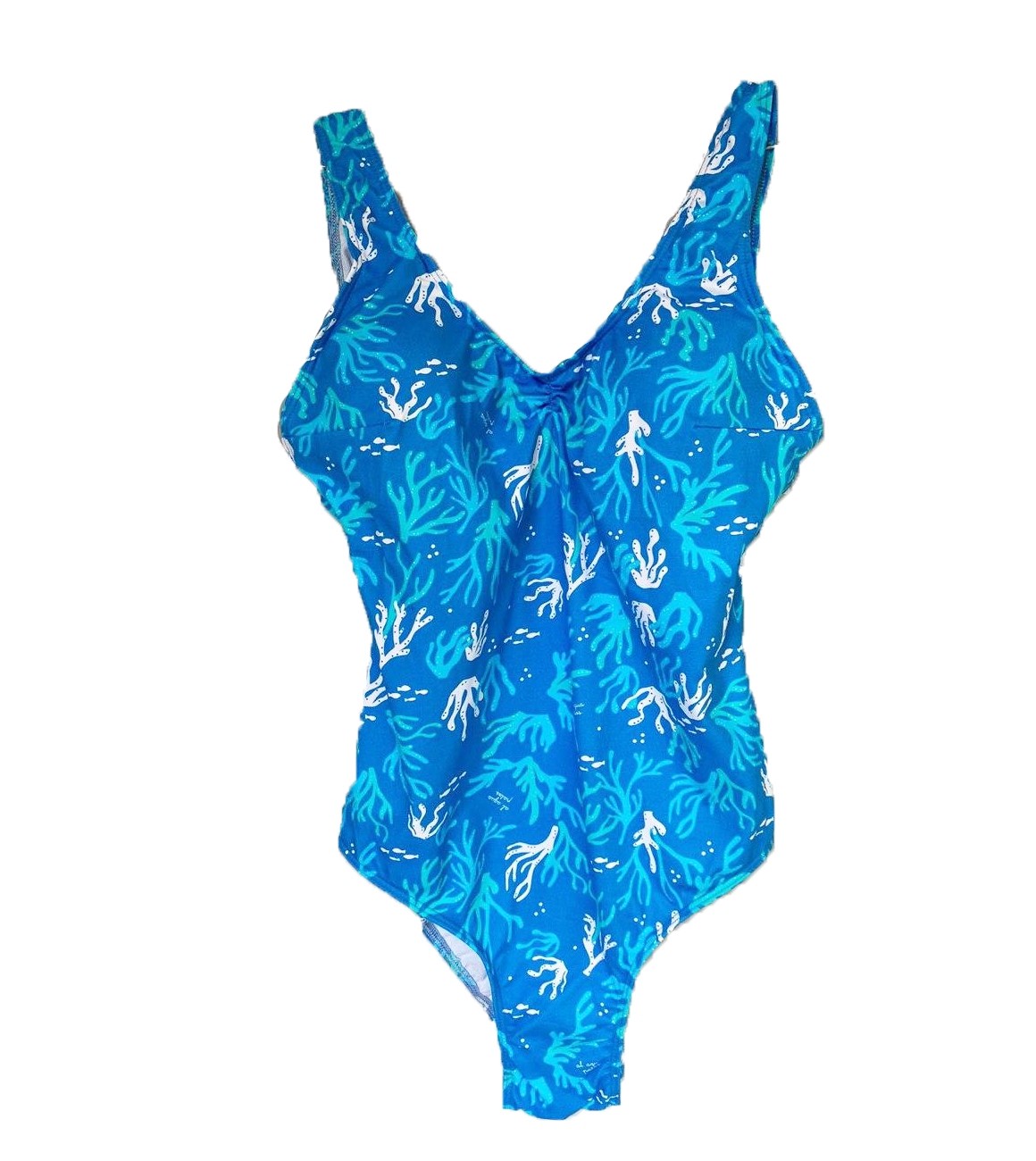 MAMA SWIMSUIT CORAL-WATER