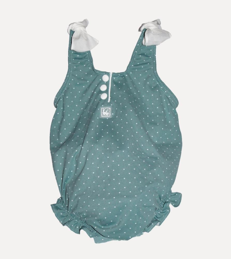 BABY SWIMSUIT WITH DOTS