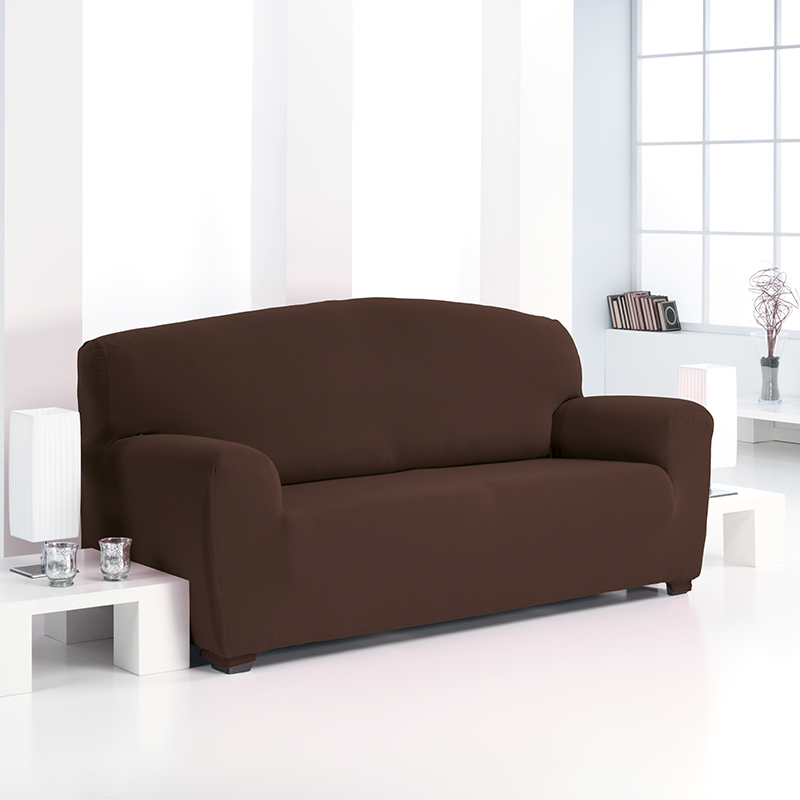 Multielastic sofa cover - two-way stretch - plain color - very adaptable
