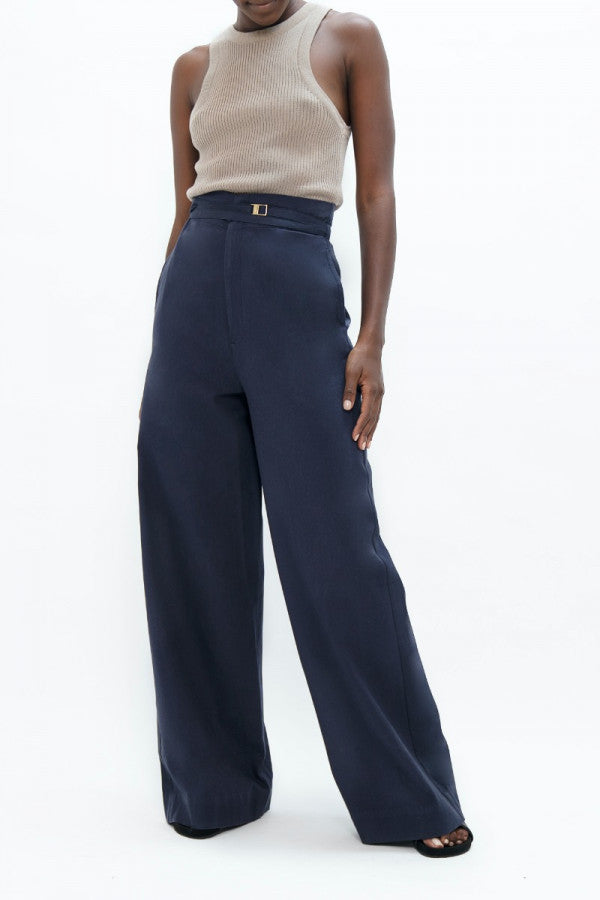Florence trousers - Organic Cotton - Summer Night