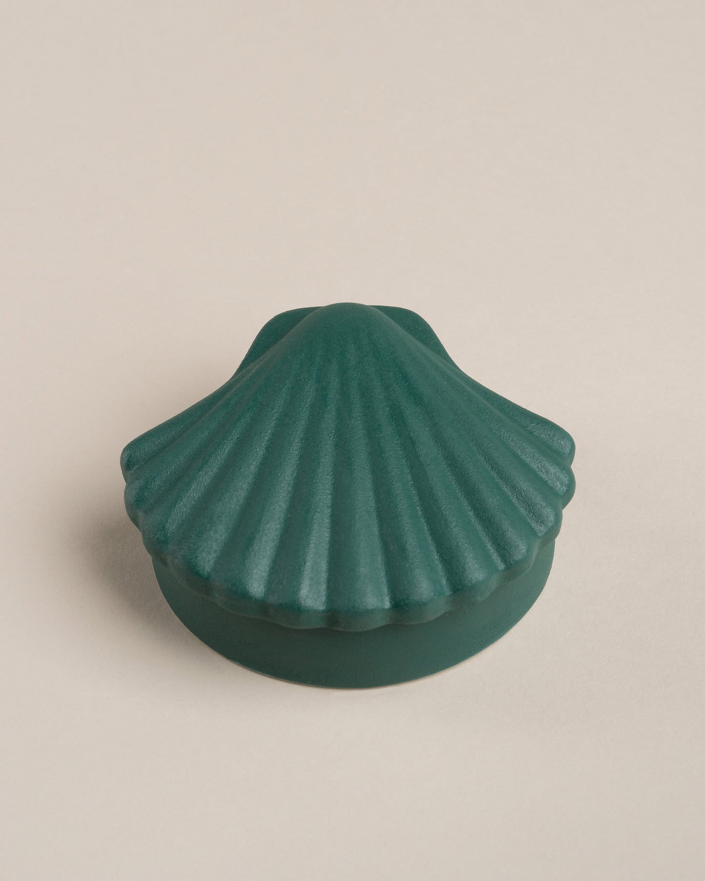 Dark Green Seashell Box