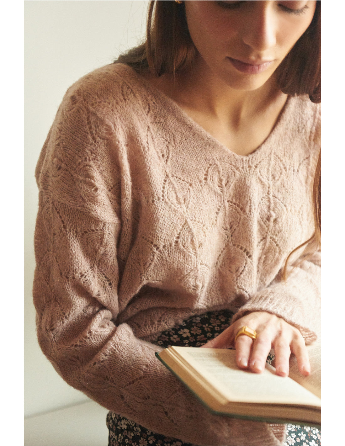 PINK ANISE SWEATER