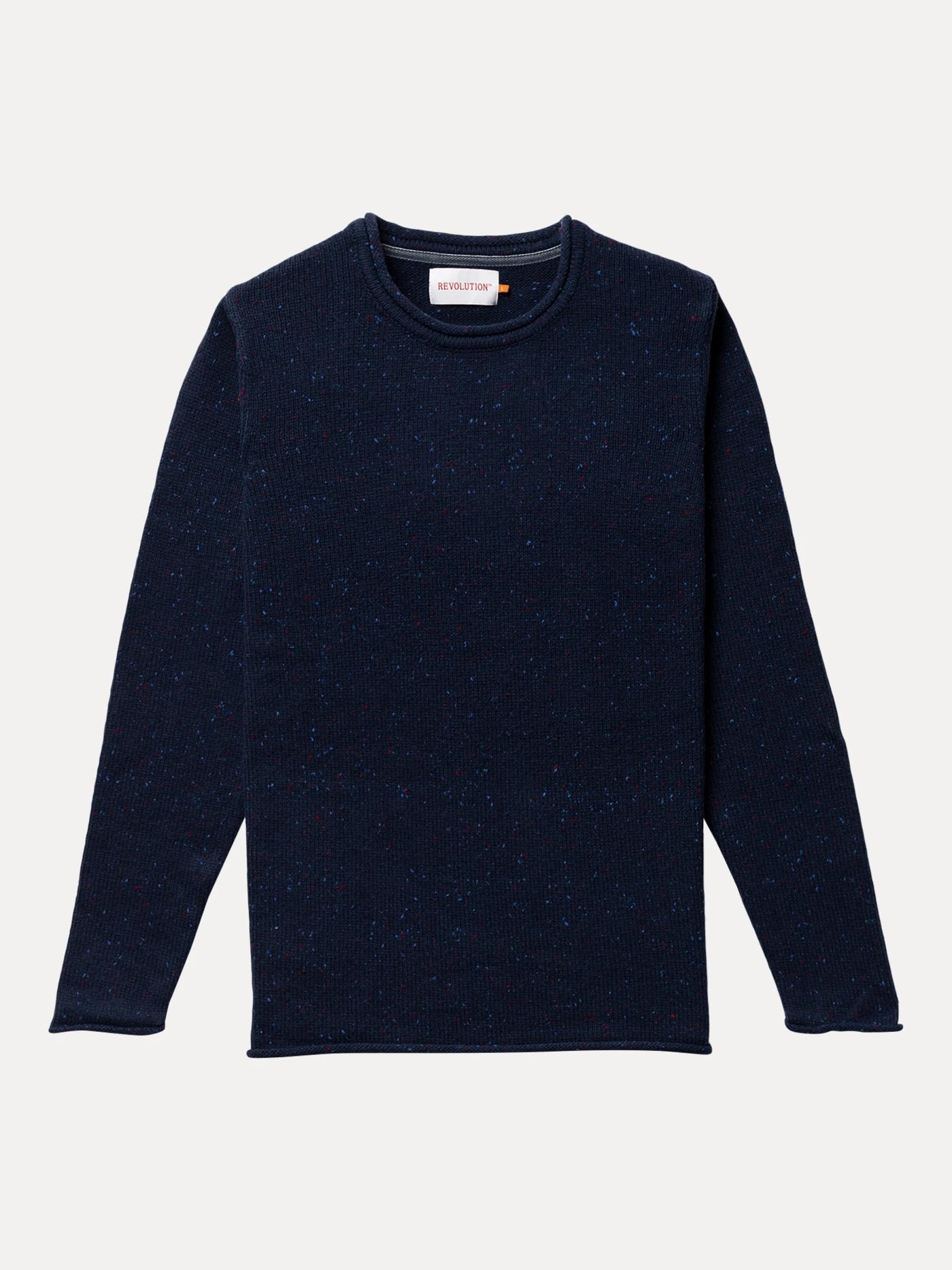 STRUCTURED NEP SWEATER NAVY