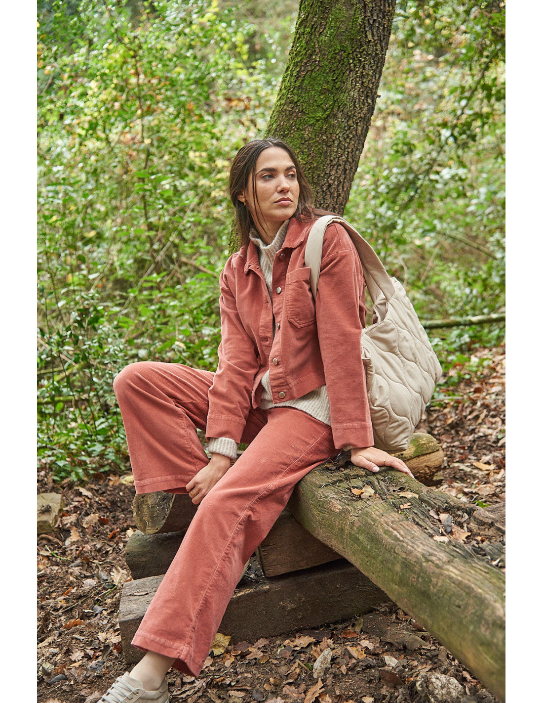 OLD ROSE BEECH TROUSERS