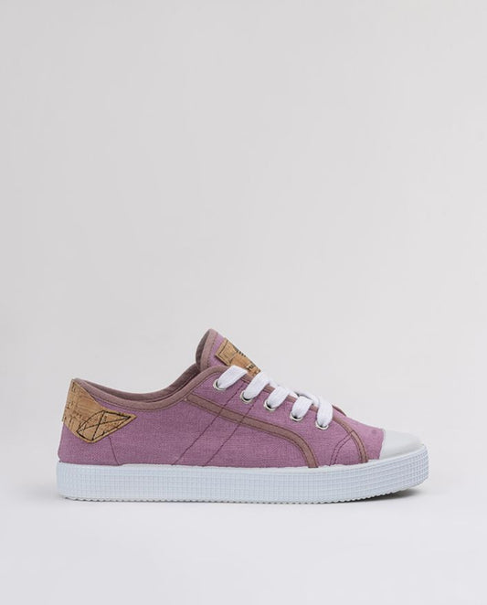 Sustainable sneakers for women and men hash mauve